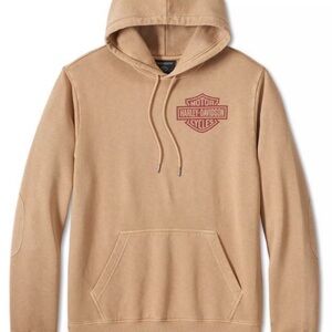 Harley-Davidson Beige Hoodie for Men